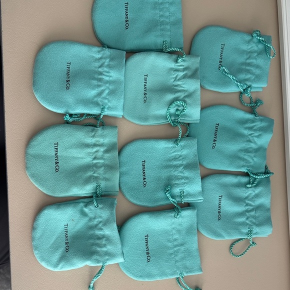 Tiffany & Co. Turquoise Drawstring Pouch - Picture 3 of 3